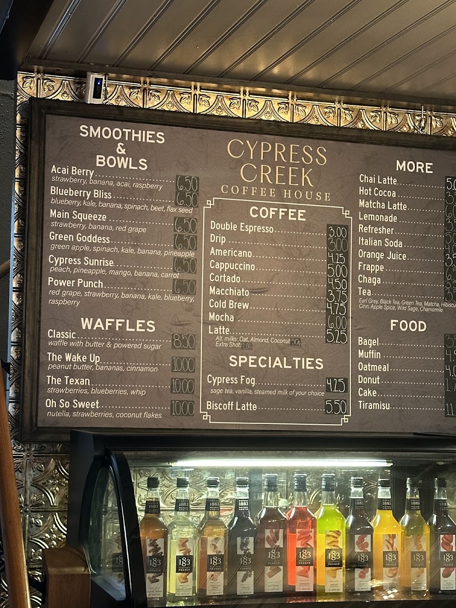 Menu Cypress Creek Coffee House-3
