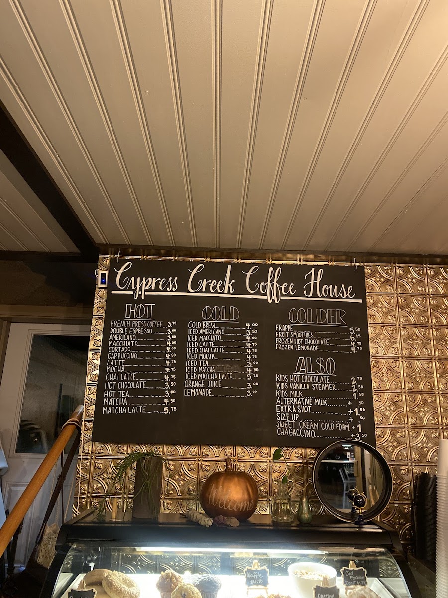 Menu Cypress Creek Coffee House-8