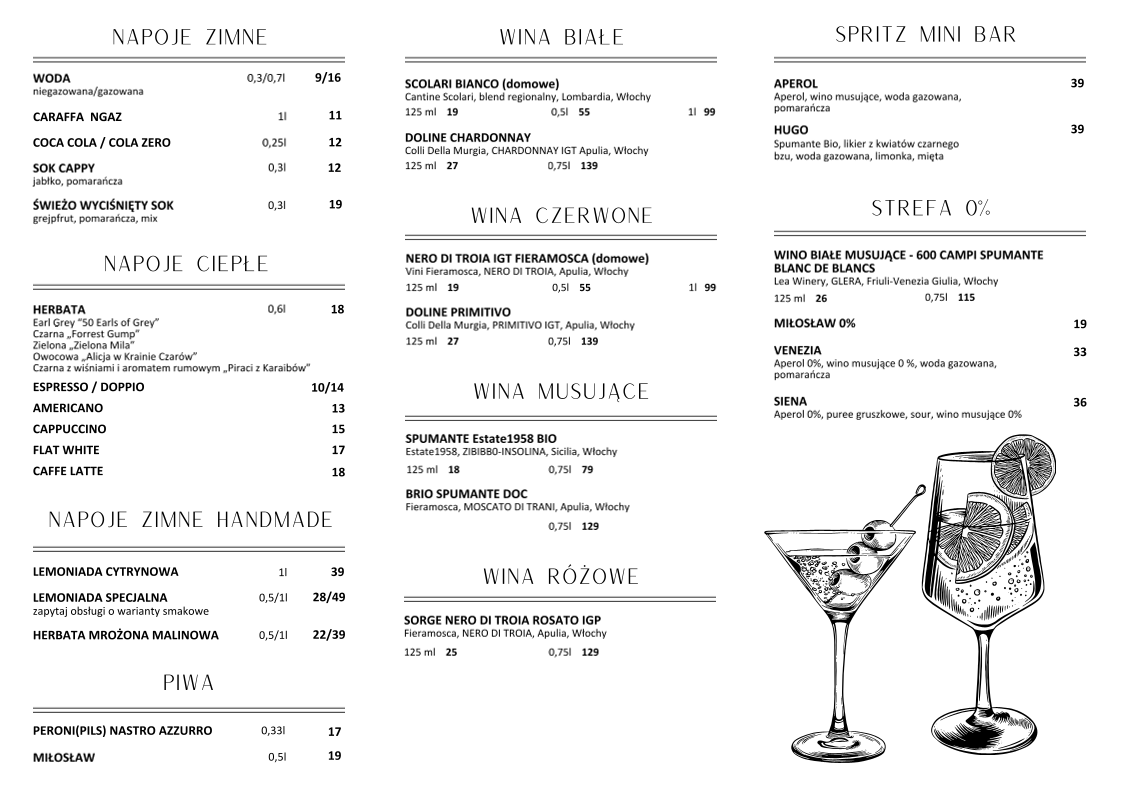 Menu Czerwony Stefan-2