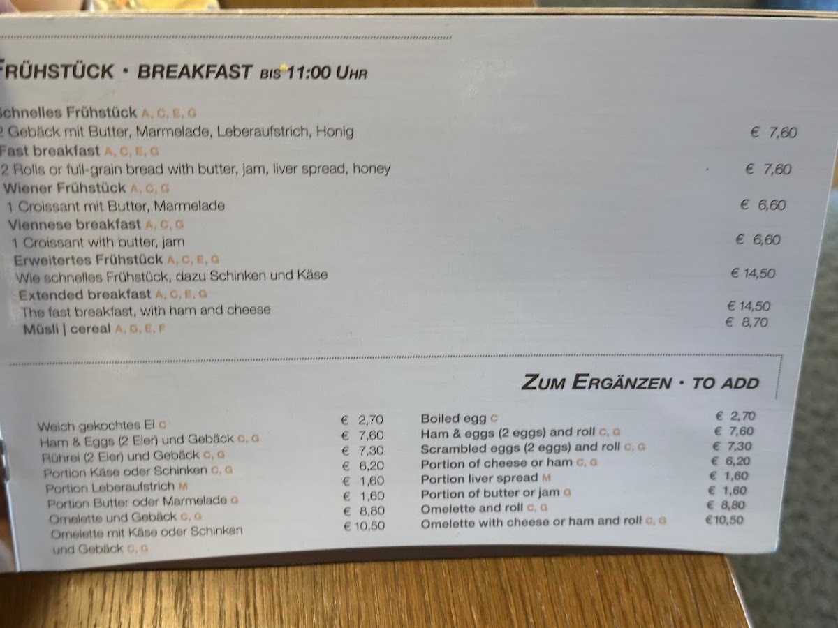 Menu D‘ Bachstub’N-1