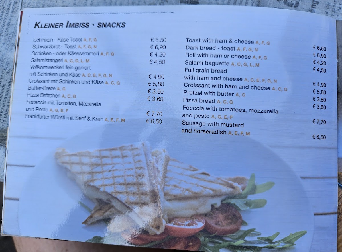 Menu D‘ Bachstub’N-2