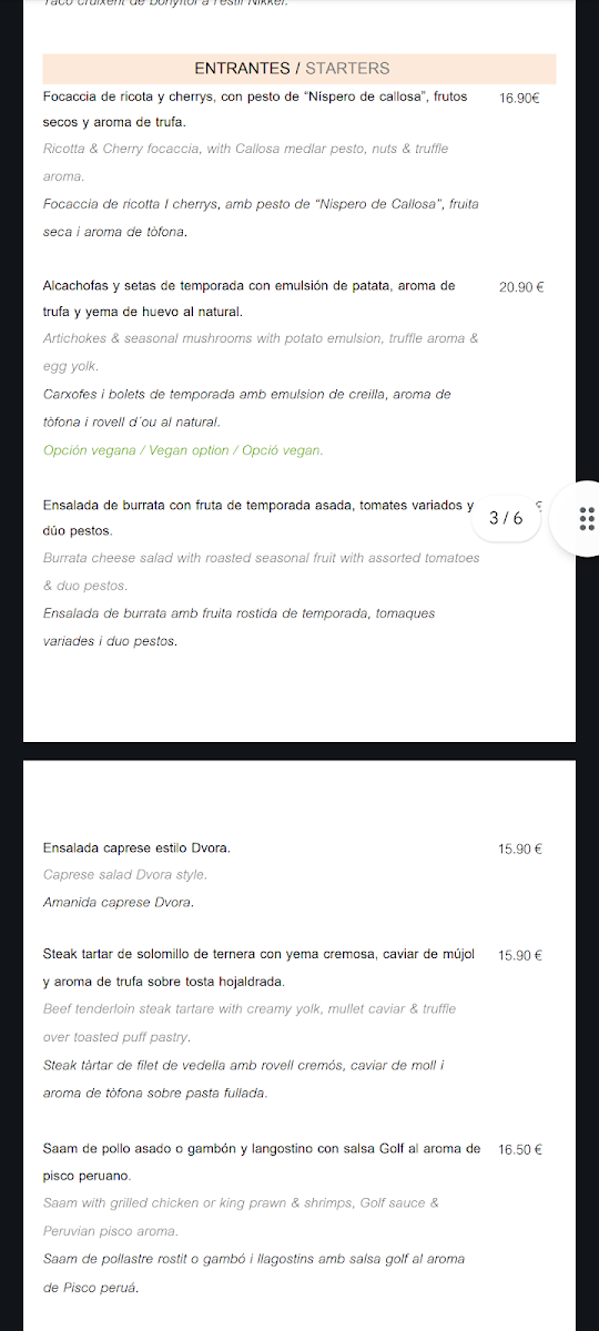 Menu D-Vora Restaurante-8