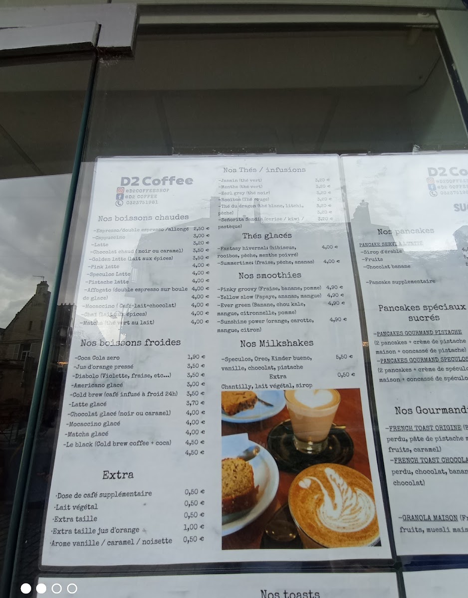 Menu D2 Coffee Soissons-10