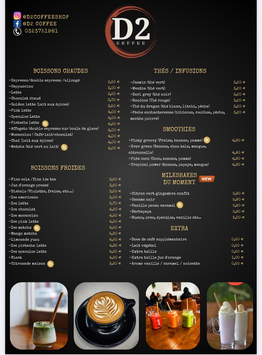 Menu D2 Coffee Soissons-3