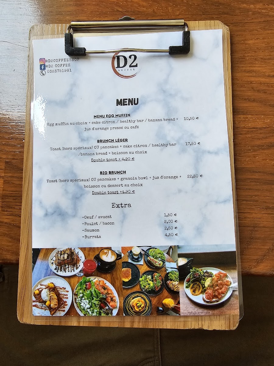 Menu D2 Coffee Soissons-9