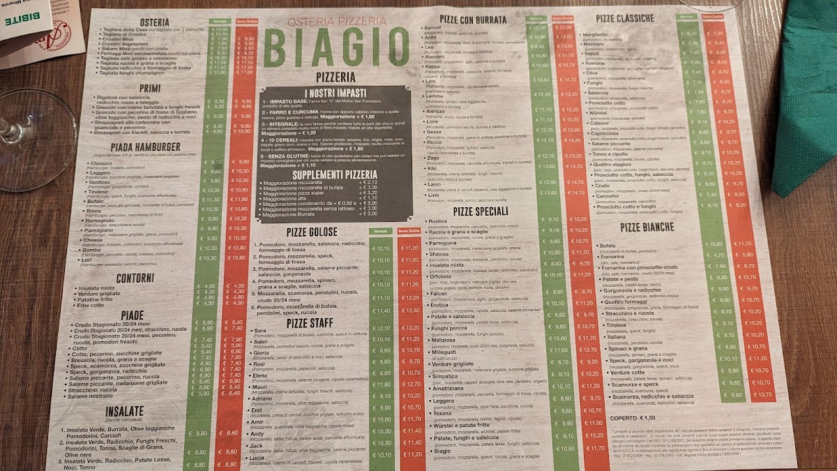Menu Da Biagio-1
