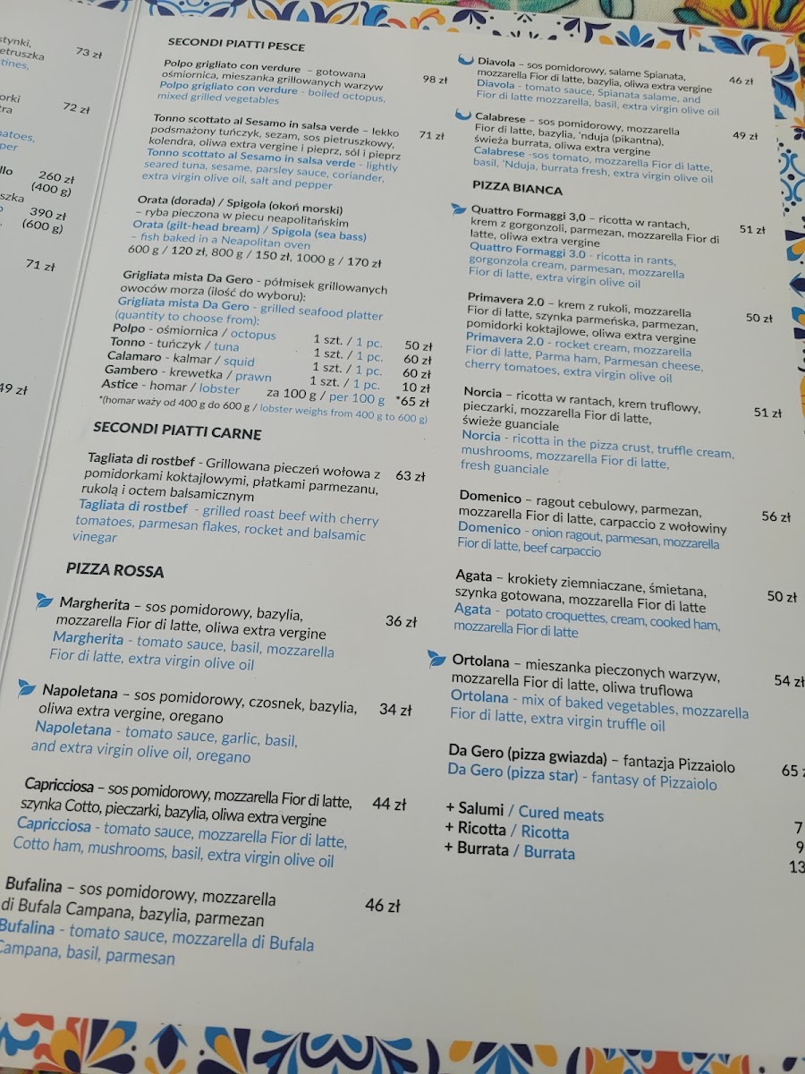 Menu Da Gero Ristorante Pizzeria Napoletana-10