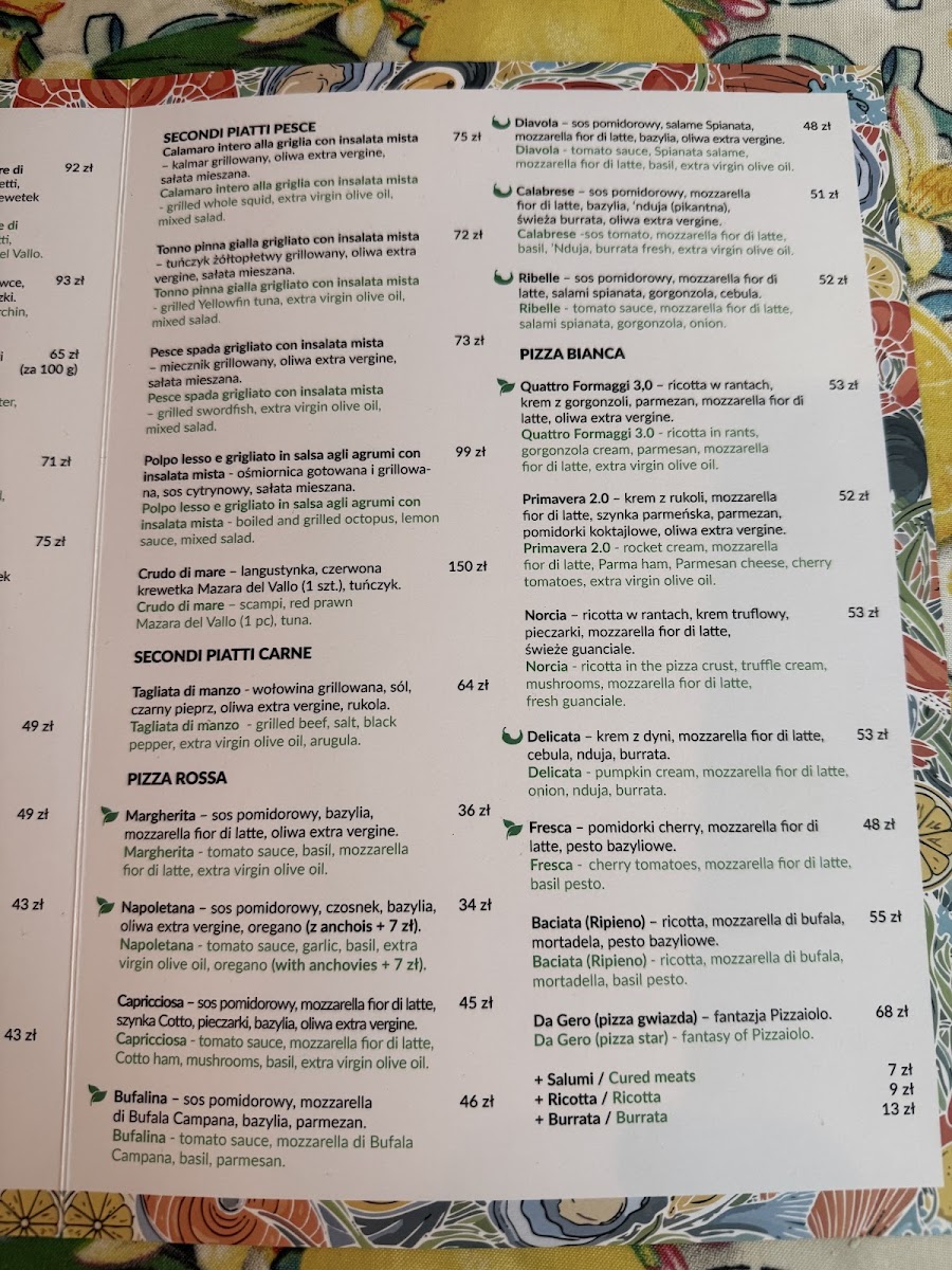 Menu Da Gero Ristorante Pizzeria Napoletana-2