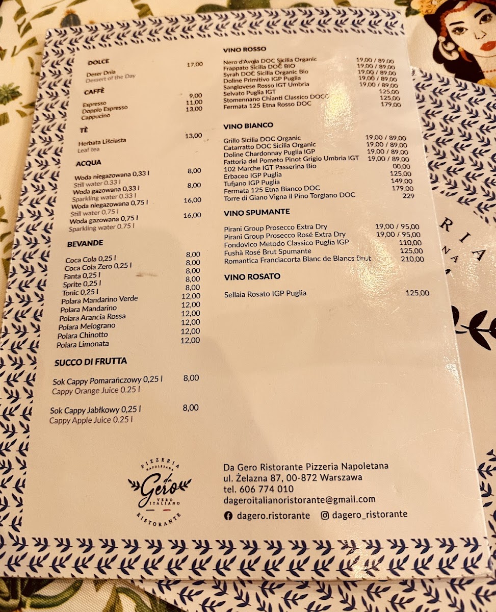 Menu Da Gero Ristorante Pizzeria Napoletana-7
