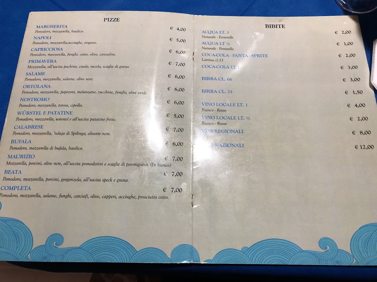 Menu Da Maurizio - Pizzeria / Ristorante-5