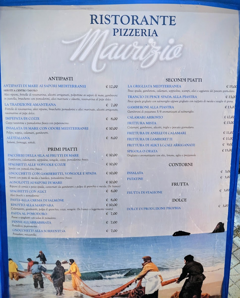 Menu Da Maurizio - Pizzeria / Ristorante-6