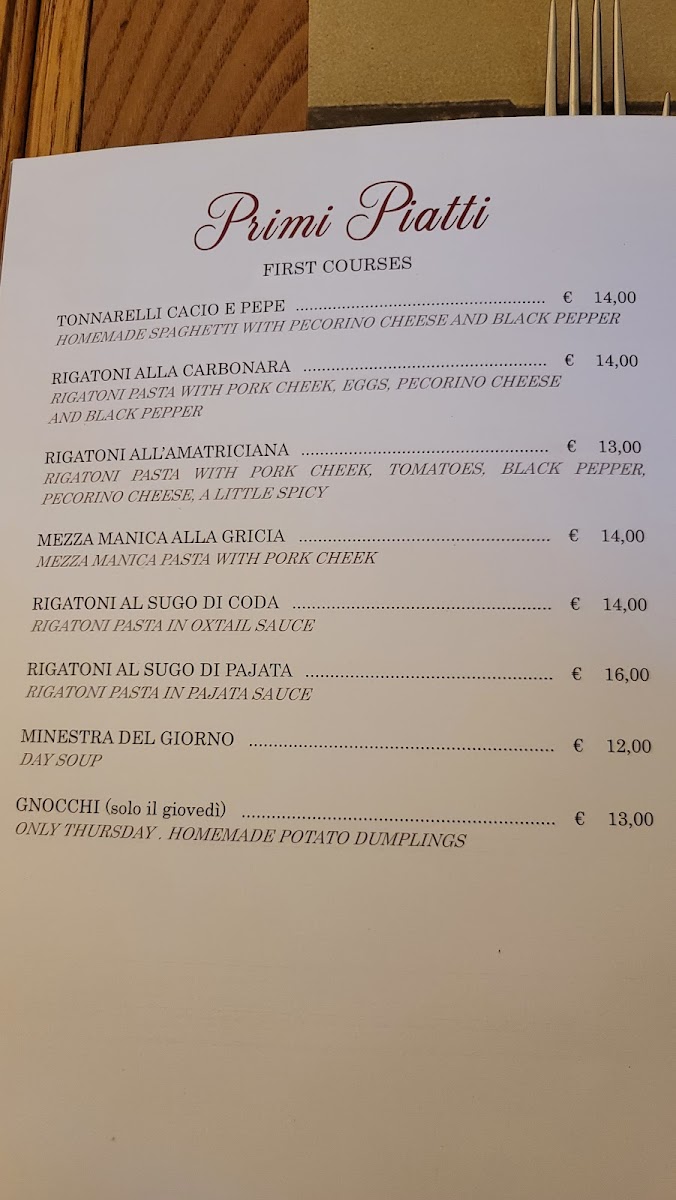 Menu Da Oio A Casa Mia Roma Testaccio-2
