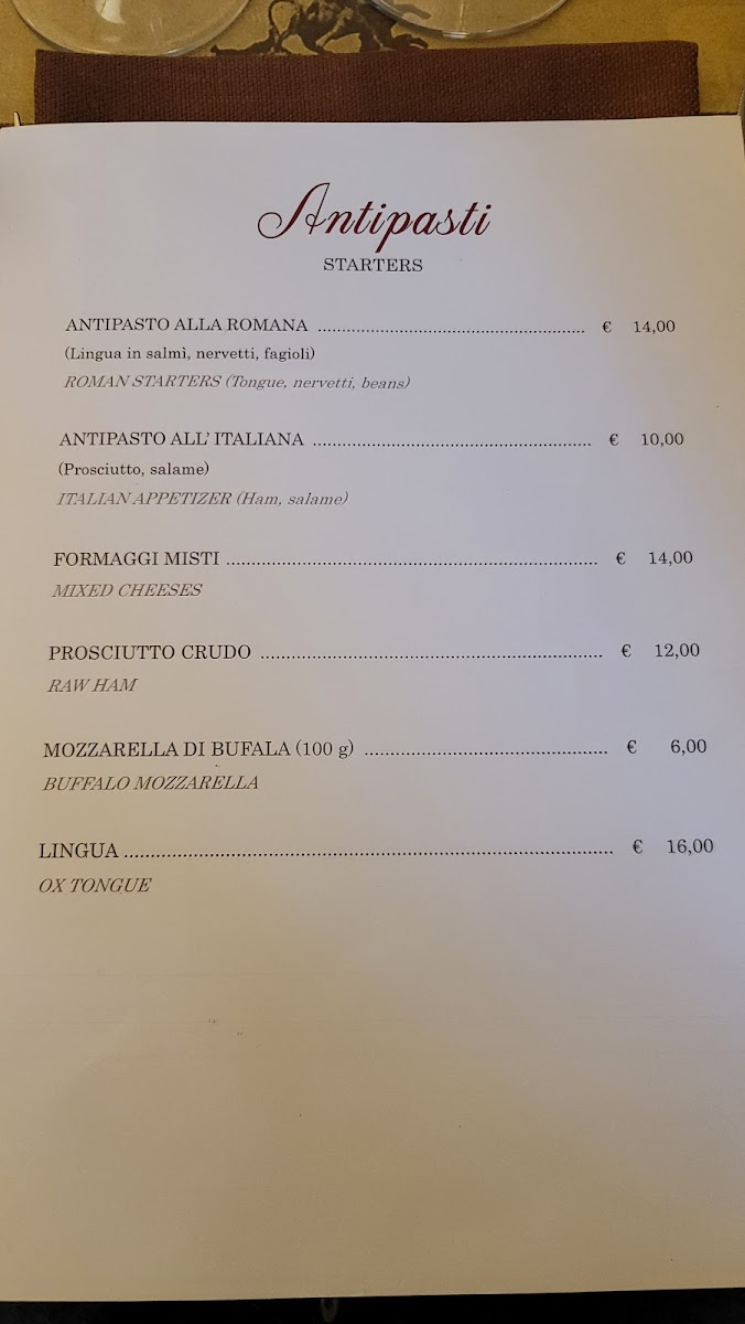 Menu Da Oio A Casa Mia Roma Testaccio-3
