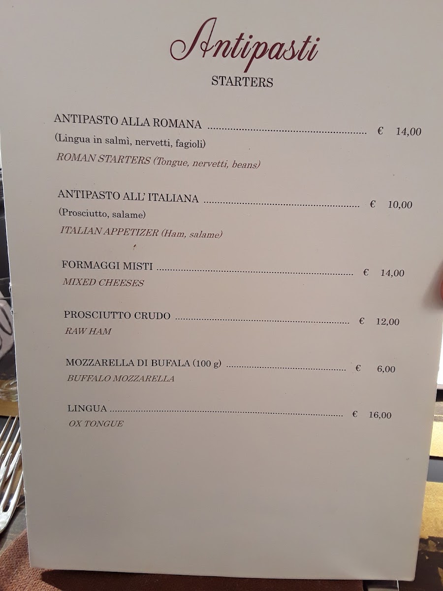 Menu Da Oio A Casa Mia Roma Testaccio-5