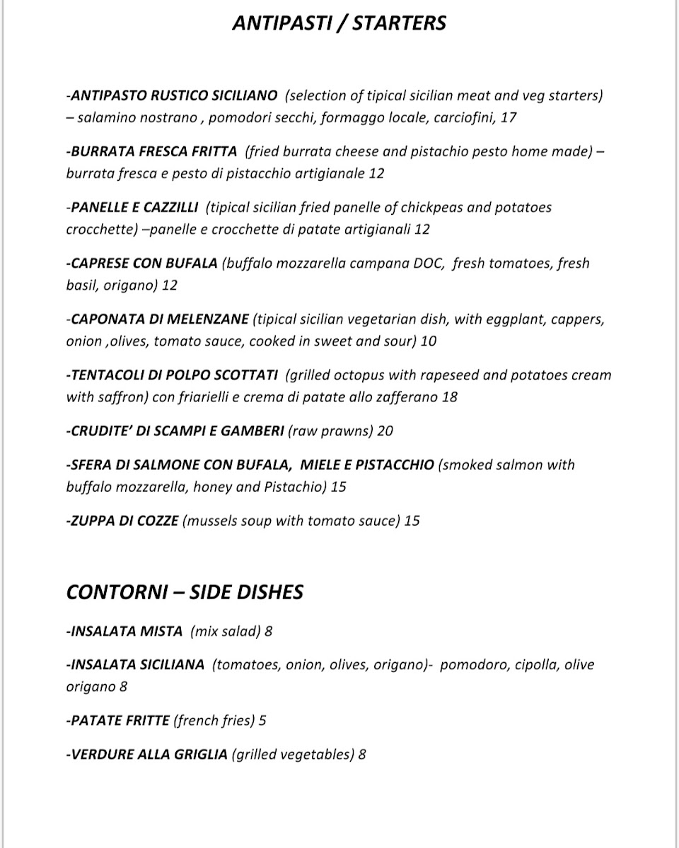 Menu Da Sasà Ristorante Pizzeria-2