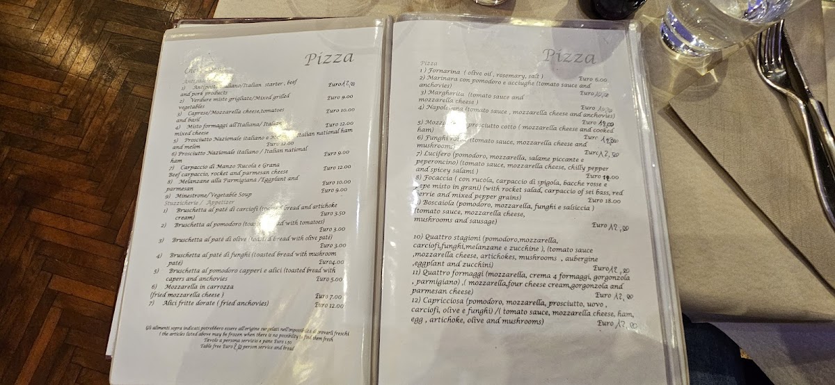 Menu Da Trani Restaurant-10