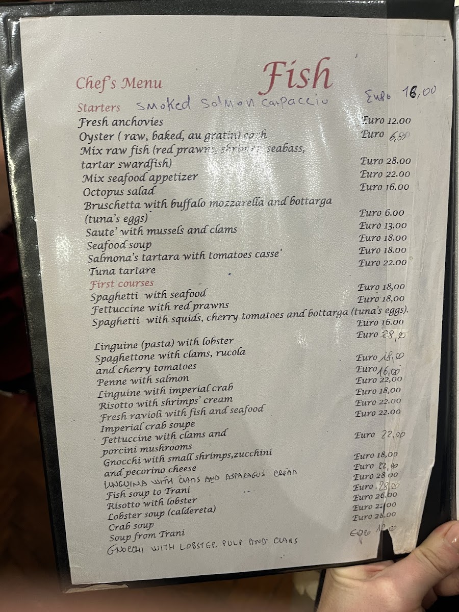 Menu Da Trani Restaurant-3