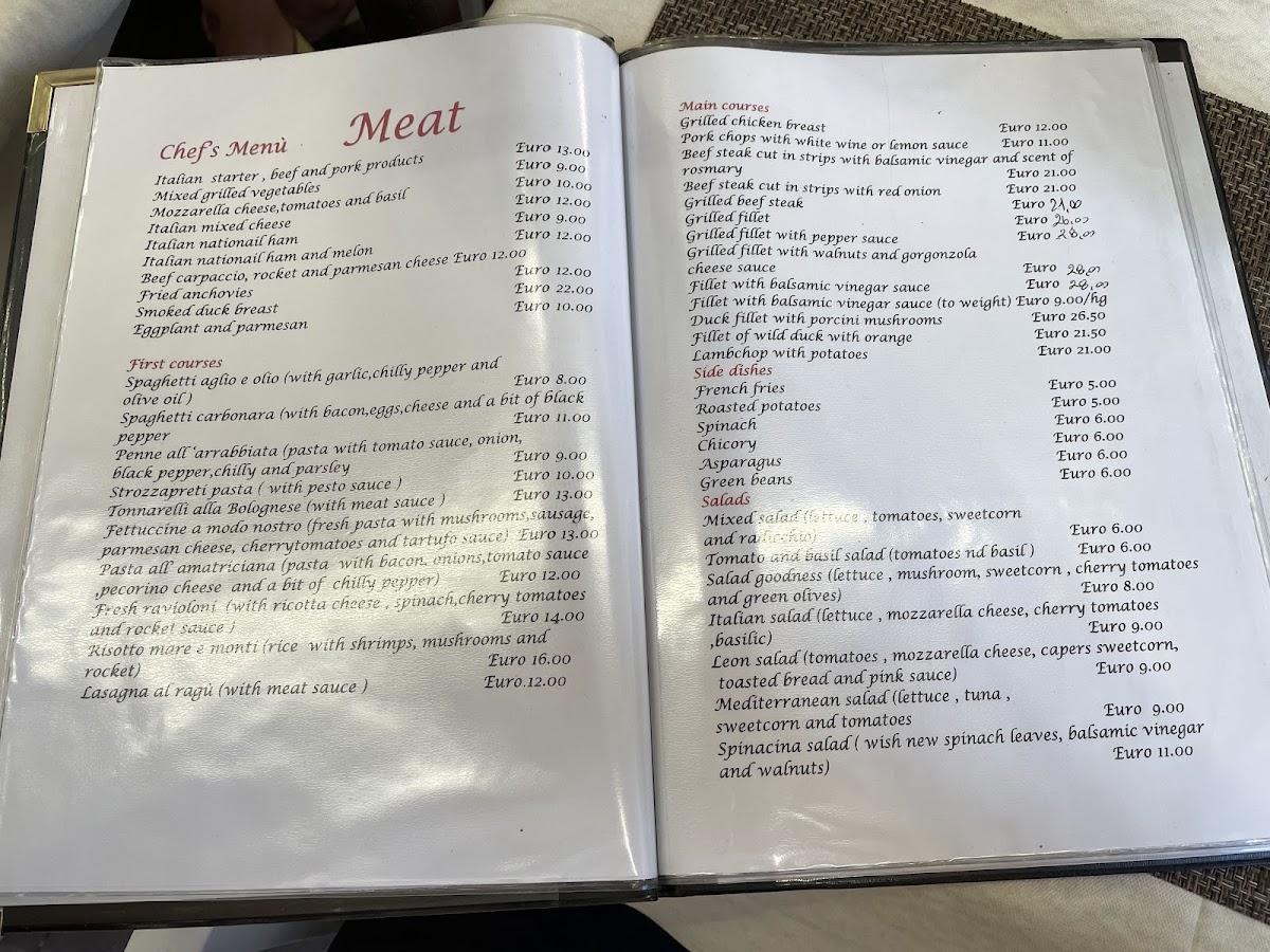 Menu Da Trani Restaurant-7