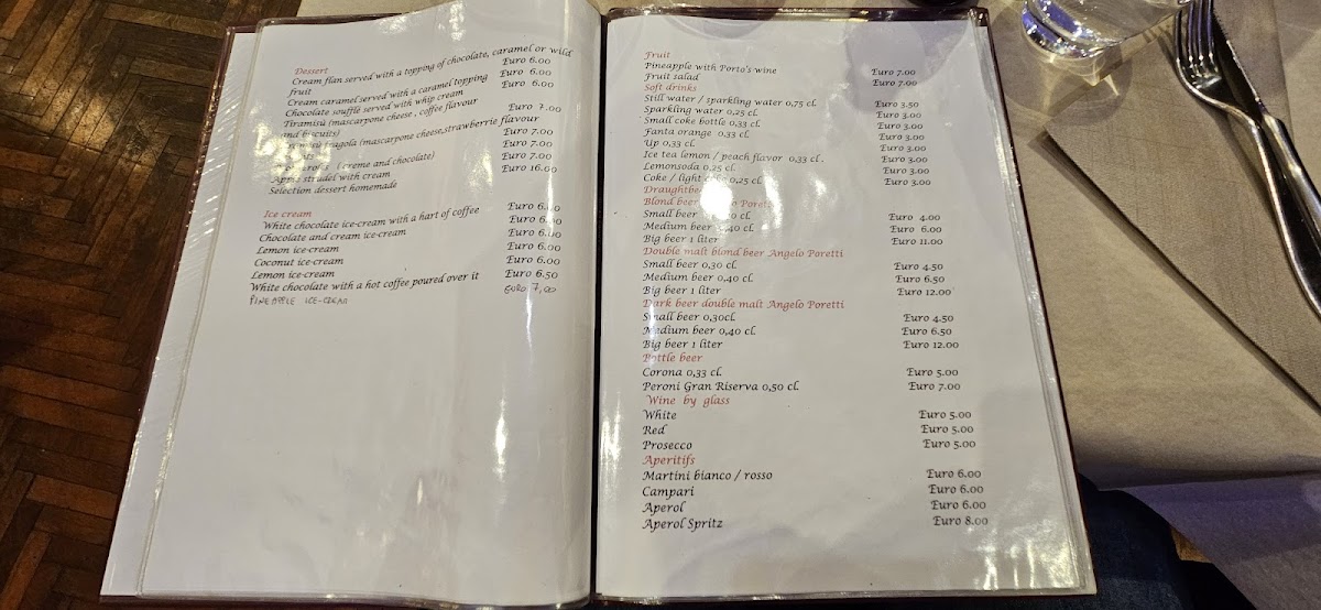 Menu Da Trani Restaurant-8