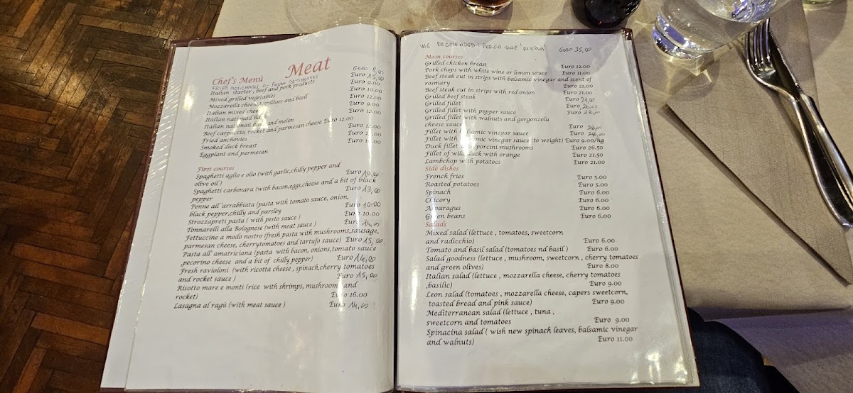 Menu Da Trani Restaurant-9