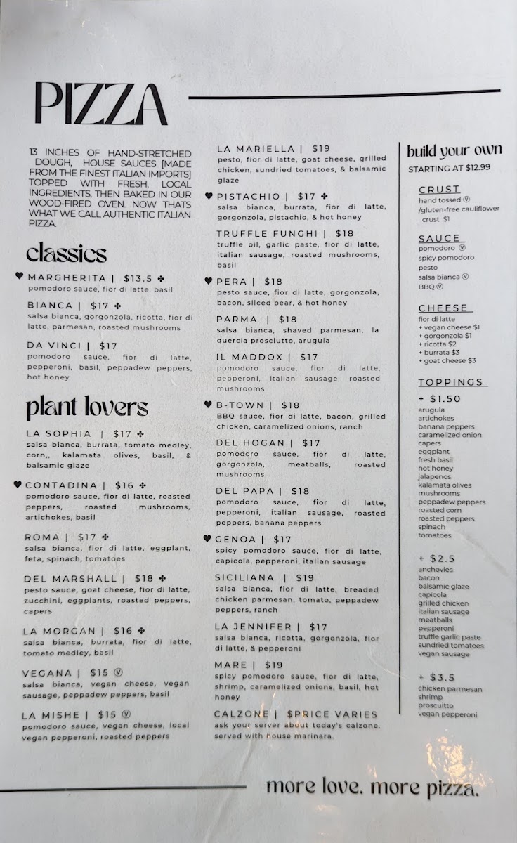 Menu Da Vinci Pizza And Pasta-6