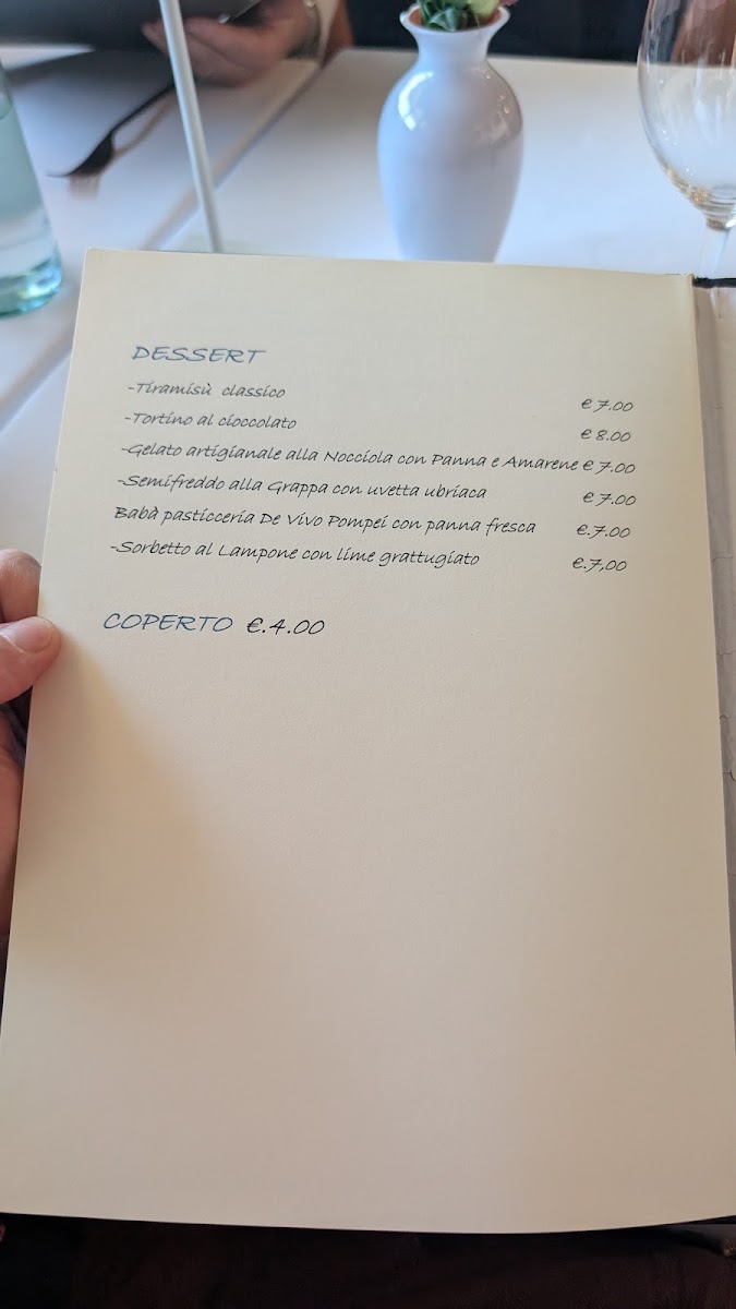 Menu Da Vittoria La Trattoria - Ristorante Campalto (Venezia)-2