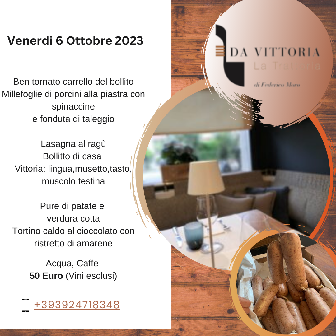 Menu Da Vittoria La Trattoria - Ristorante Campalto (Venezia)-5