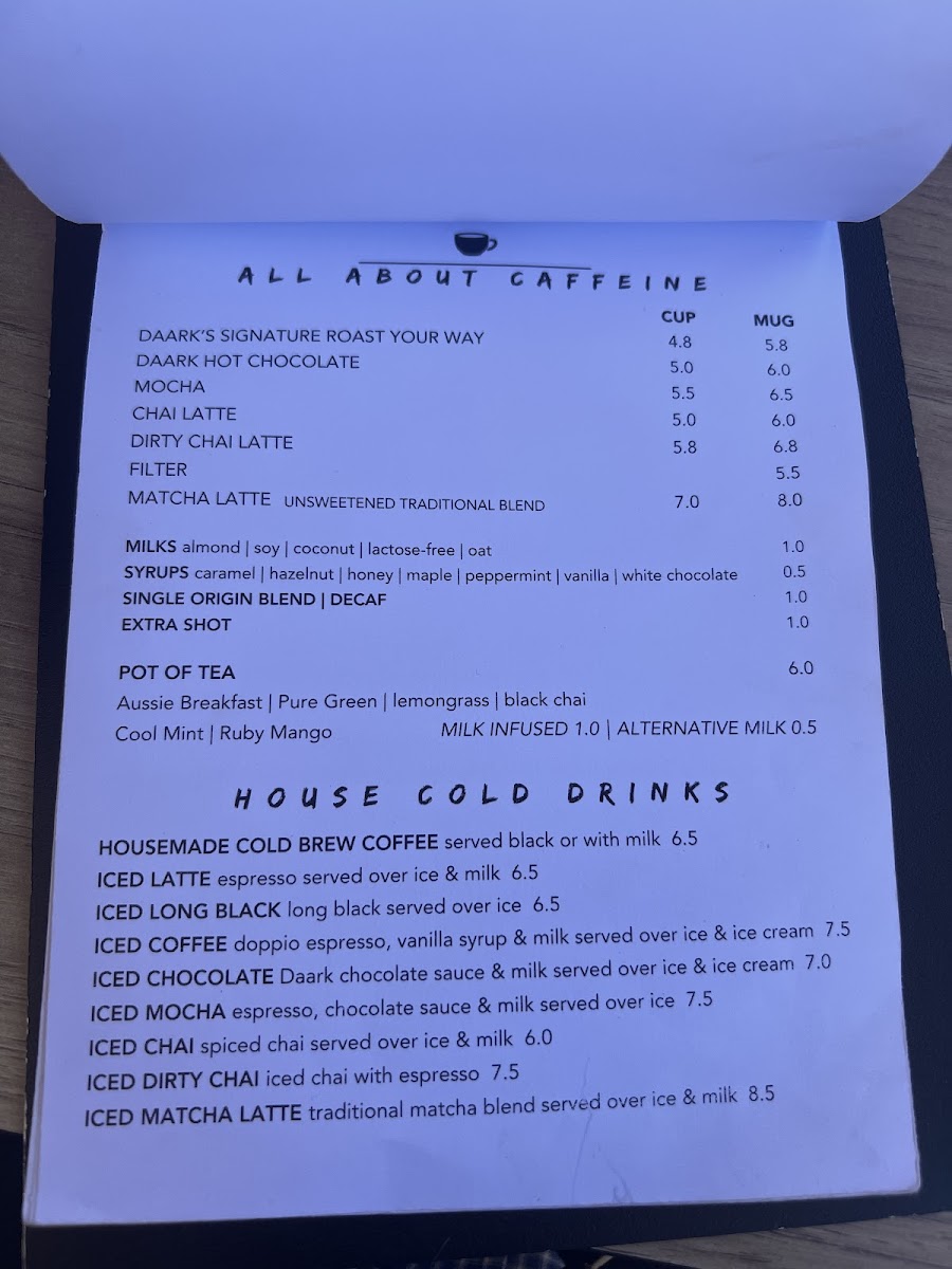 Menu Daark Espresso-8