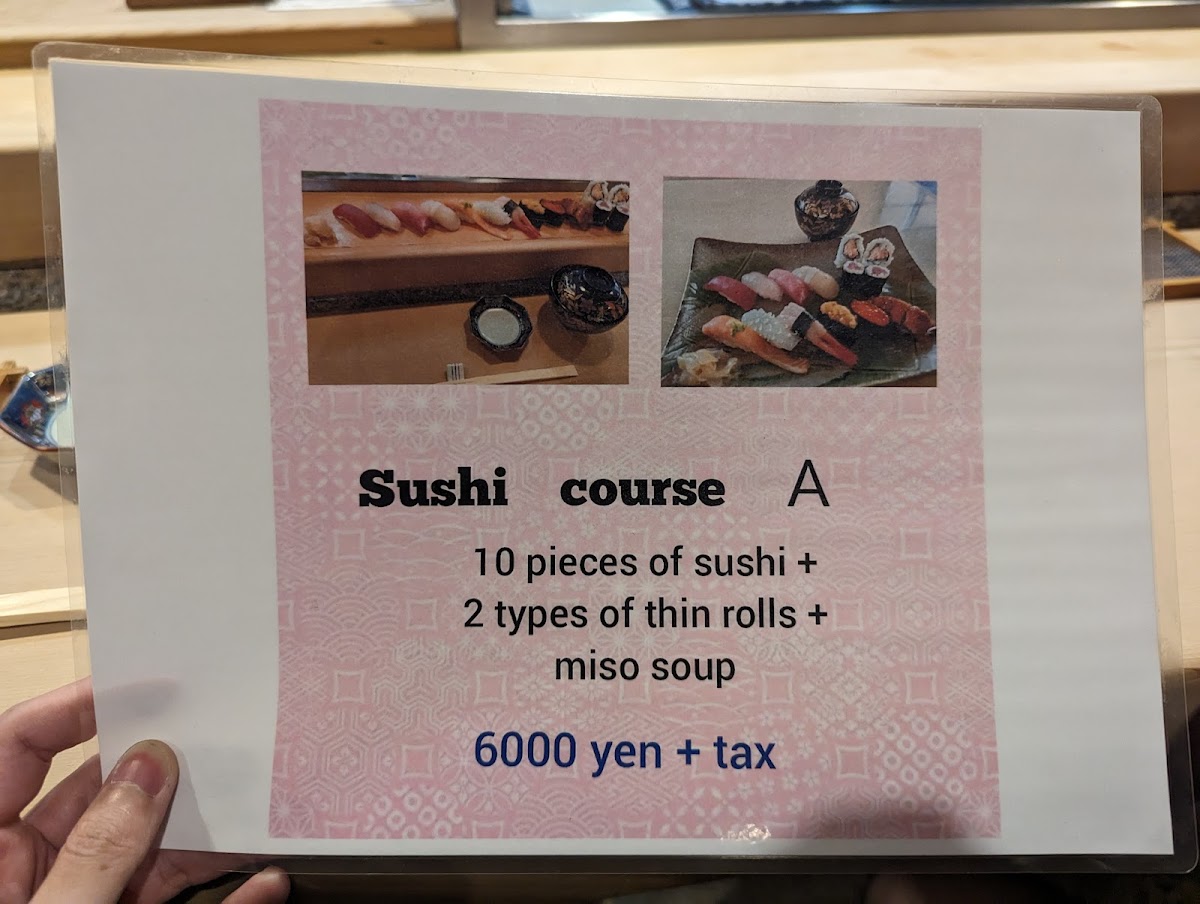 Menu Daiki-9
