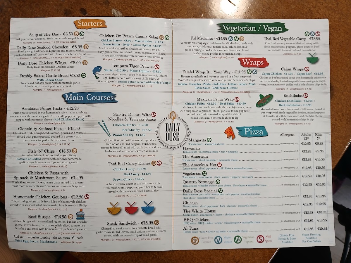 Menu Daily Dose Restaurant-5