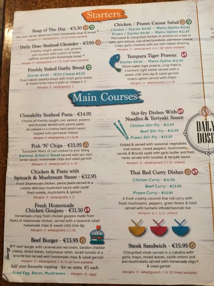 Menu Daily Dose Restaurant-7
