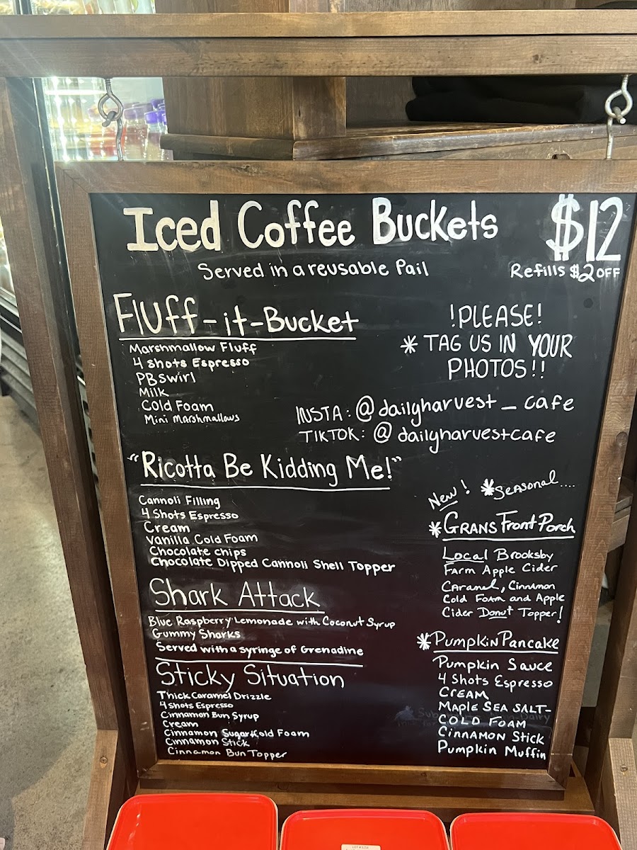 Menu Daily Harvest Cafe-1