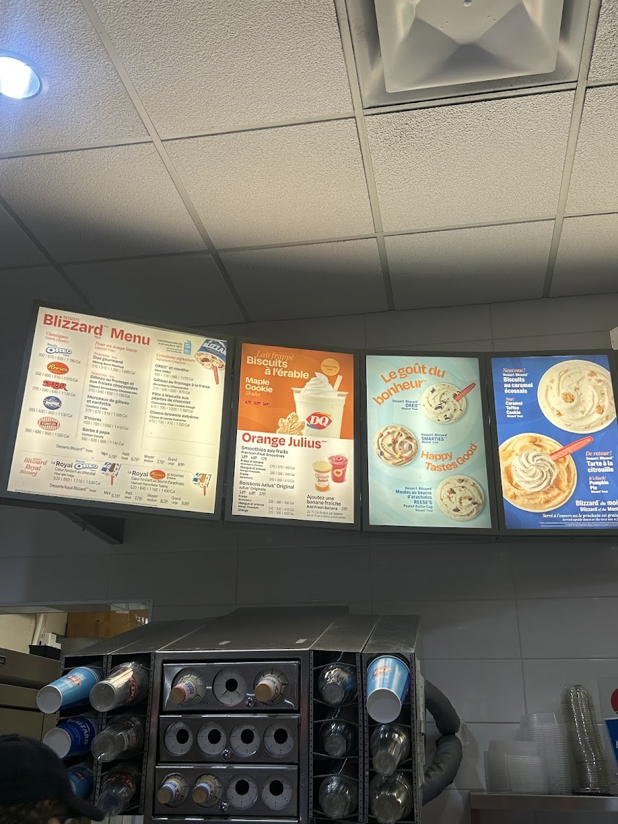 Menu Dairy Queen Pie Ix-1