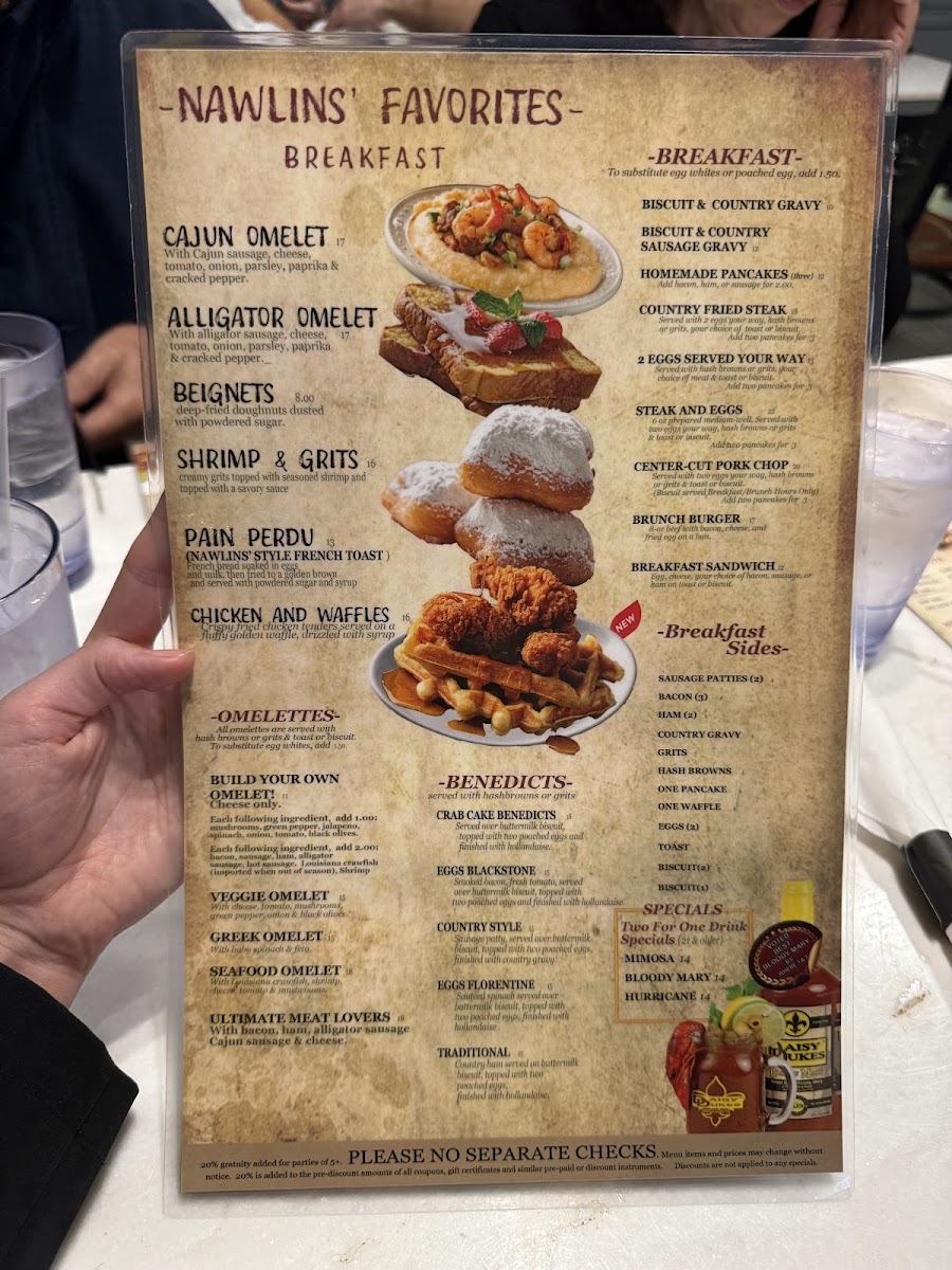 Menu Daisy Dukes Cafe-6