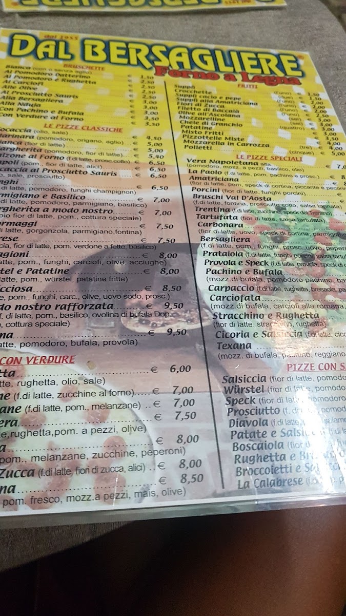 Menu Dal Bersagliere Pizzeria E Bisteccheria-3