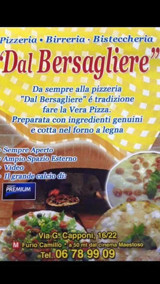 Menu Dal Bersagliere Pizzeria E Bisteccheria-5