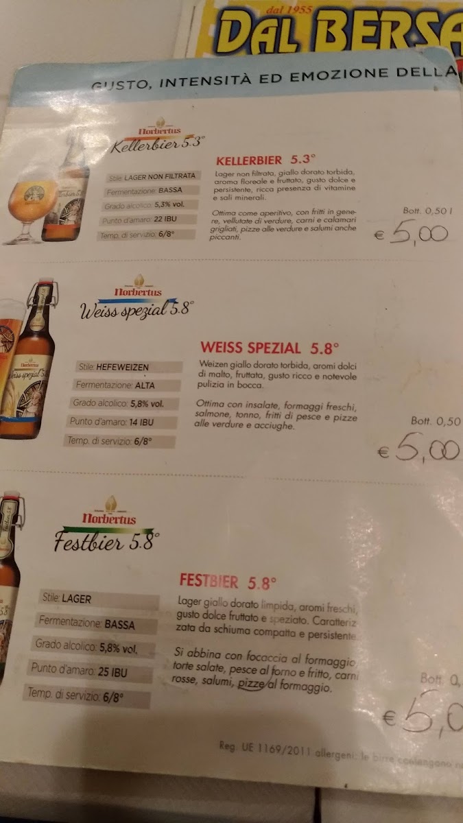 Menu Dal Bersagliere Pizzeria E Bisteccheria-9