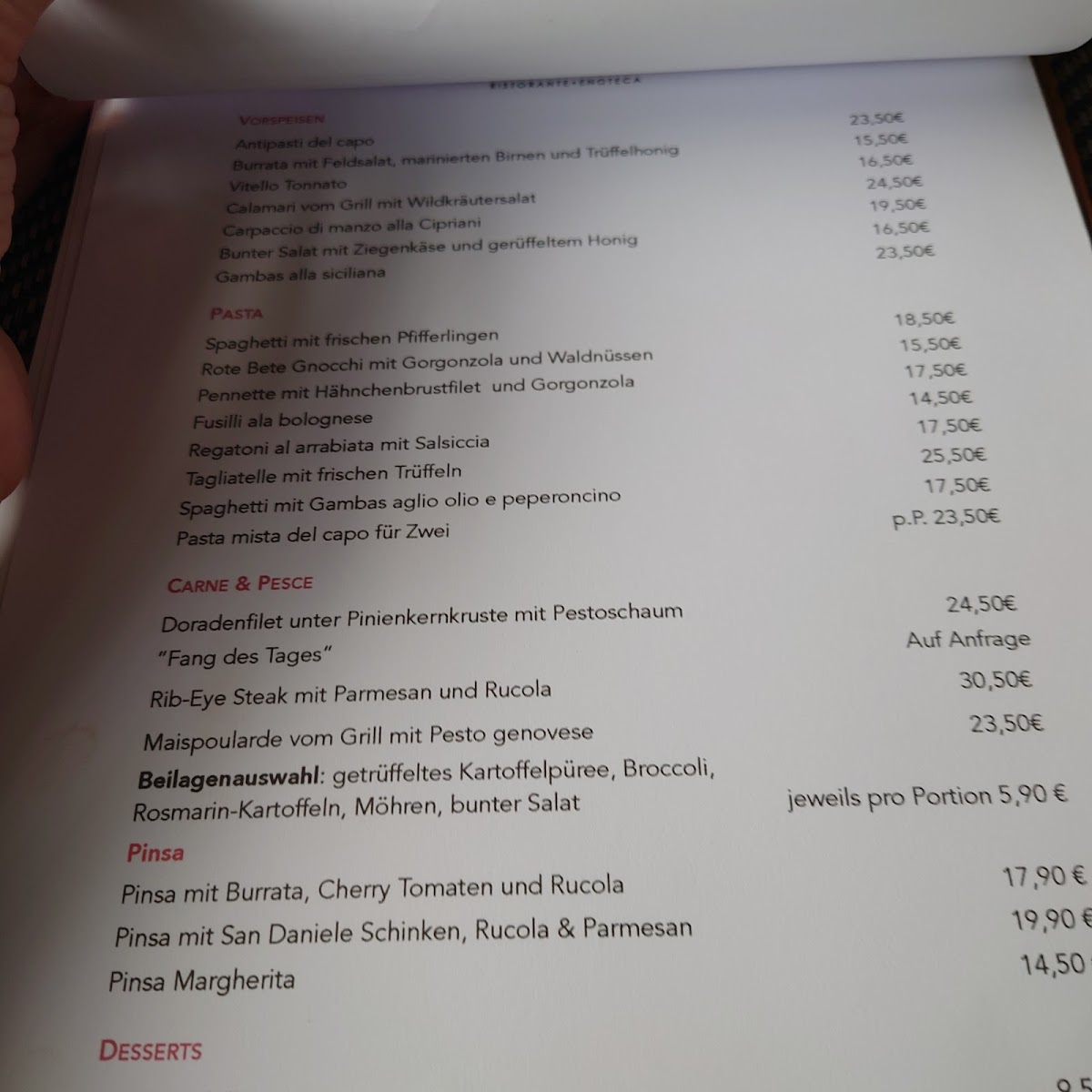 Menu Dal Fabbro Ristorante & Enoteca-2
