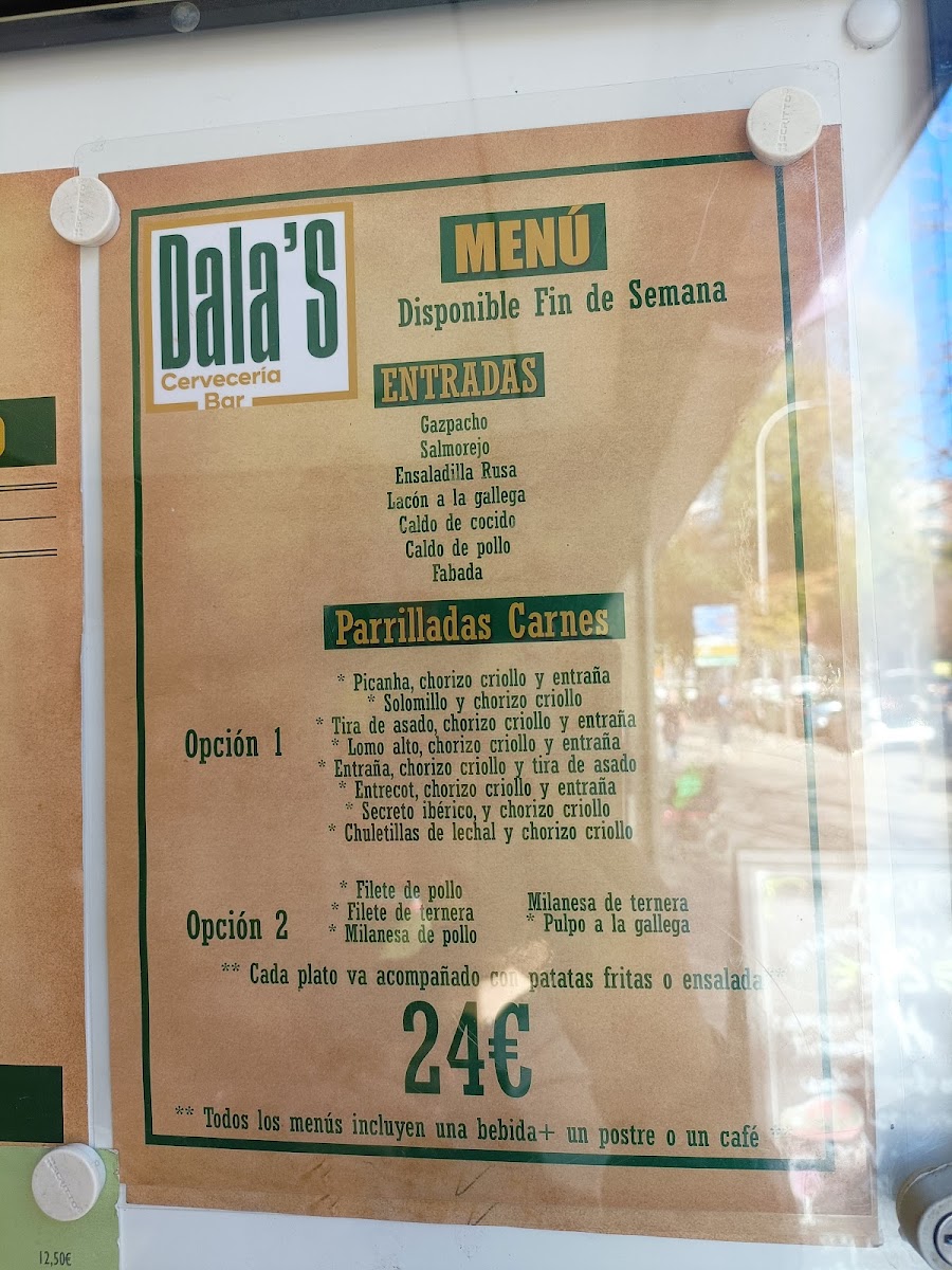 Menu Dala's Steak House-2