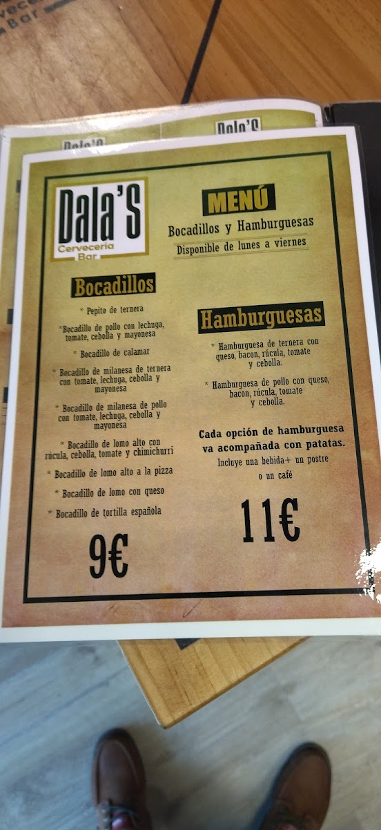 Menu Dala's Steak House-6