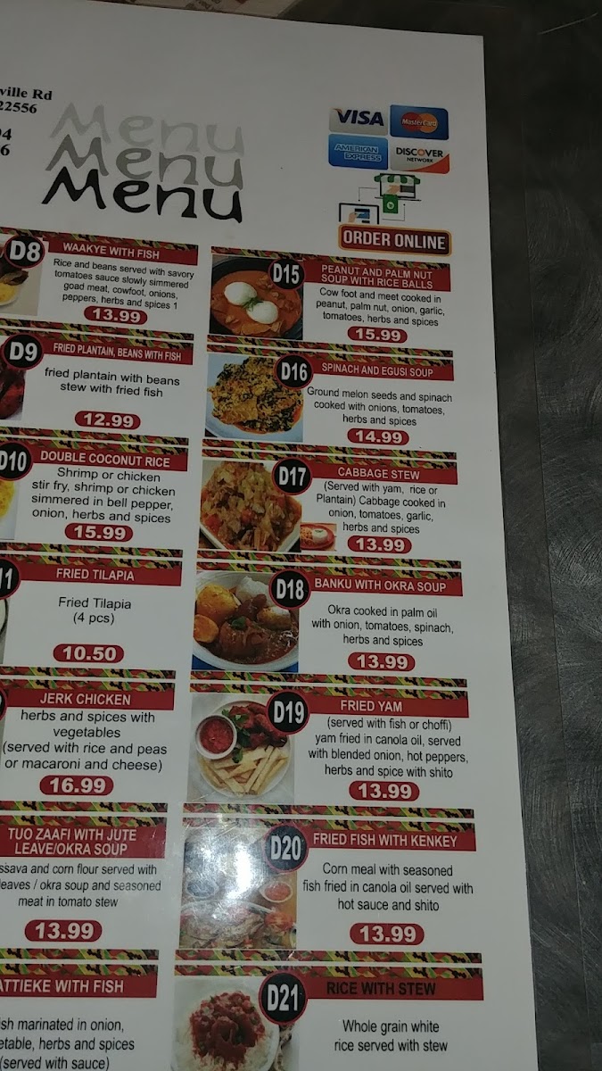 Menu Dalia's African Cuisine-5