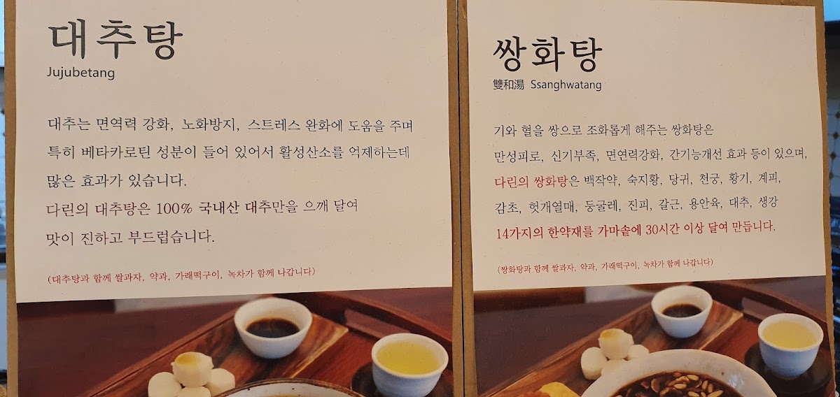 Menu Dalin-2