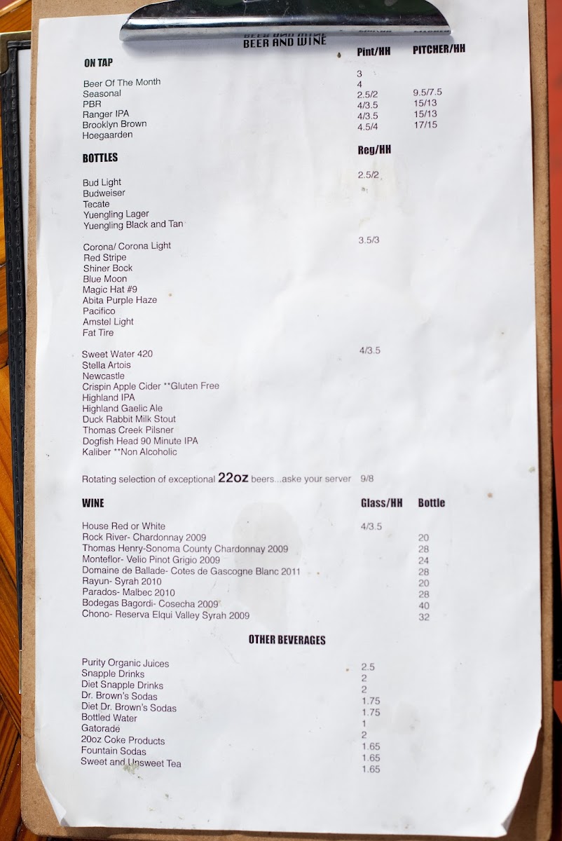 Menu D'allesandro's Pizza-4