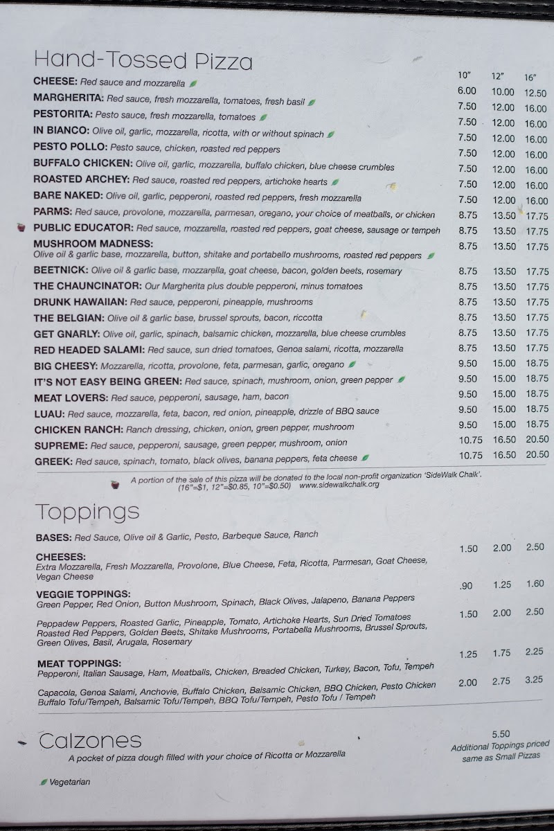 Menu D'allesandro's Pizza-5