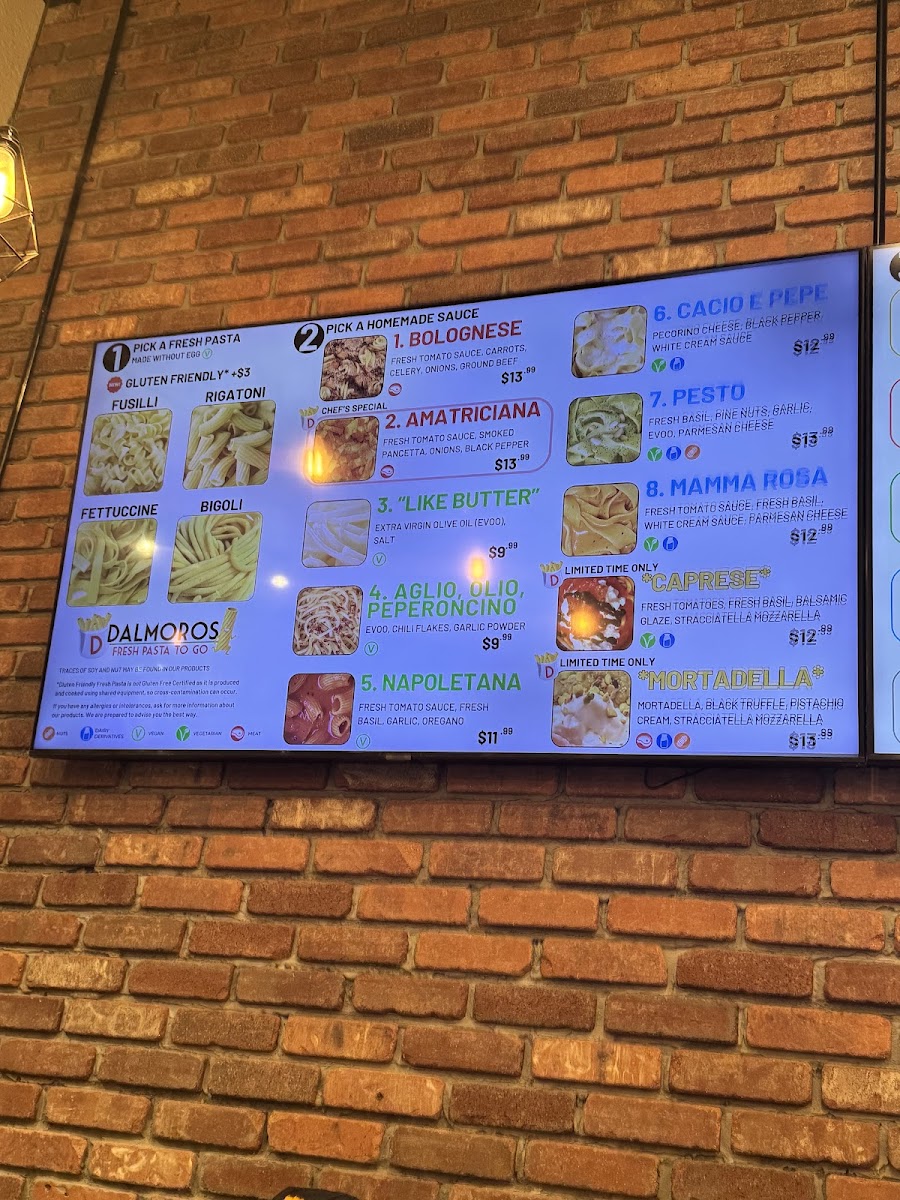 Menu Dalmoros St. Petersburg (Fl) | Fresh Pasta-4