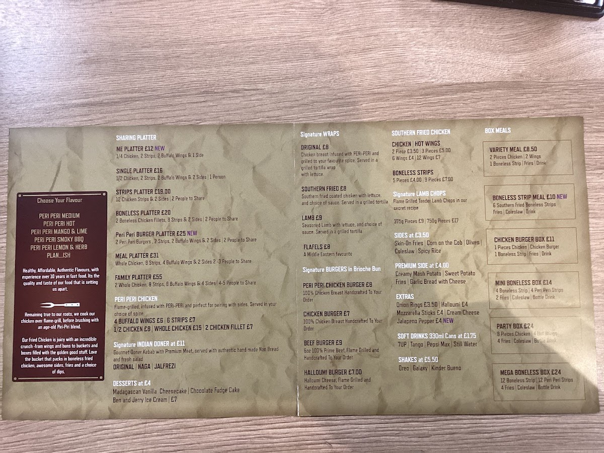 Menu Dancing Roosters-1