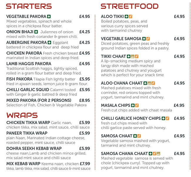 Menu Dangal - Healthy Flavorsome Indian Cuisine-3