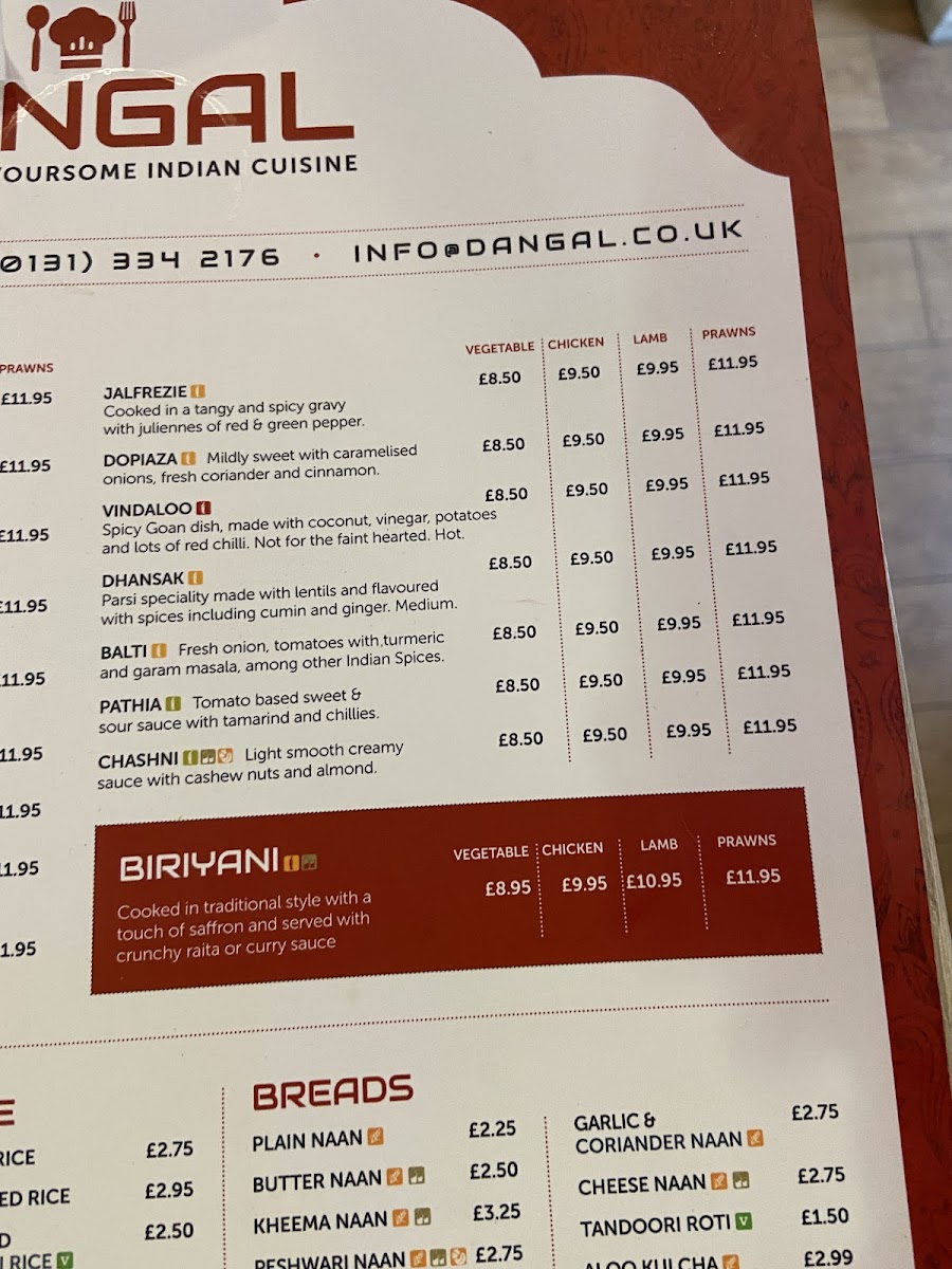 Menu Dangal - Healthy Flavorsome Indian Cuisine-4