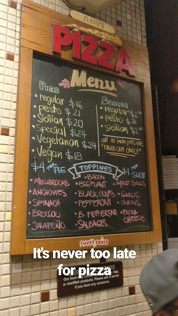 Menu Dani's House Of Pizza-9