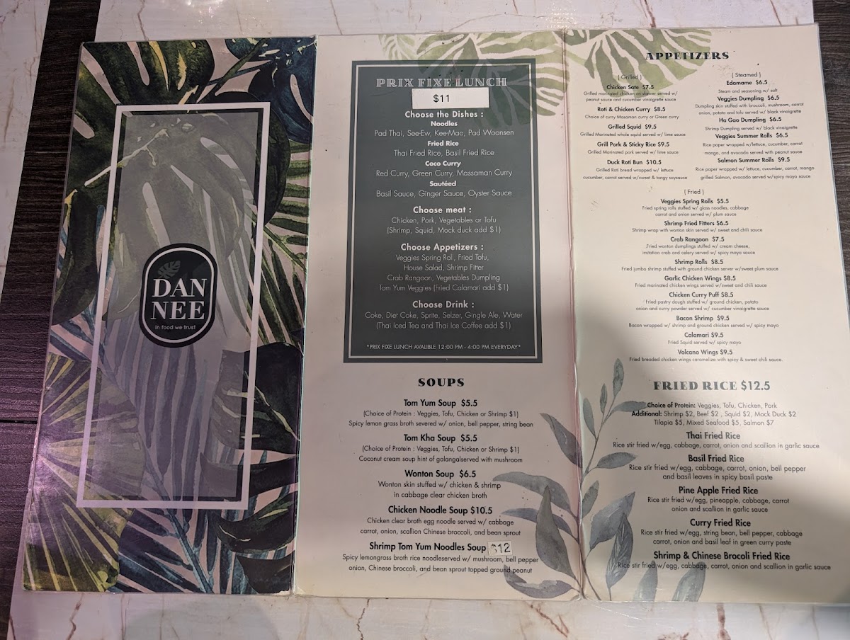 Menu Dannee Thai-2